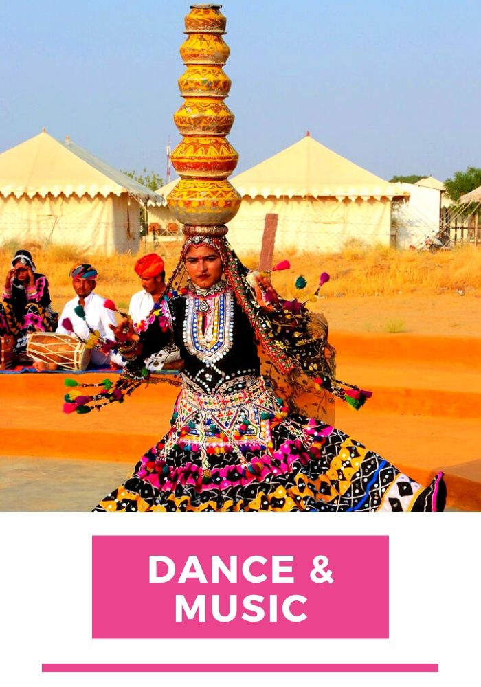 Dance and music in Jaisalmer